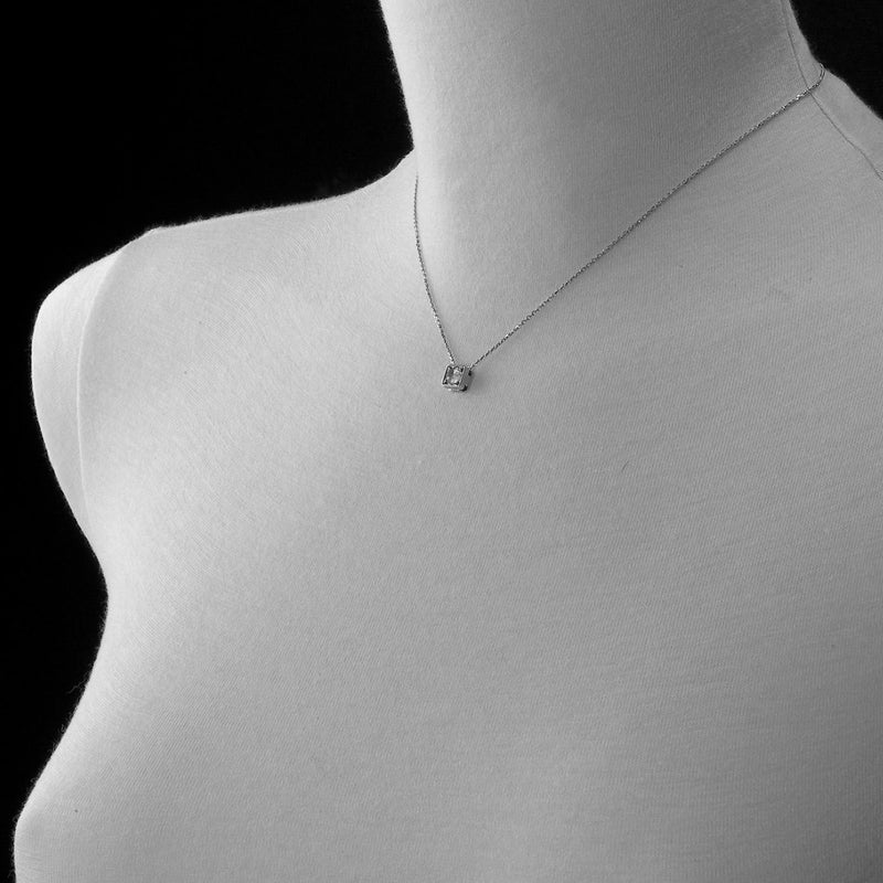 Collier Only One Diamant blanc 0.23 ct - 4 mm