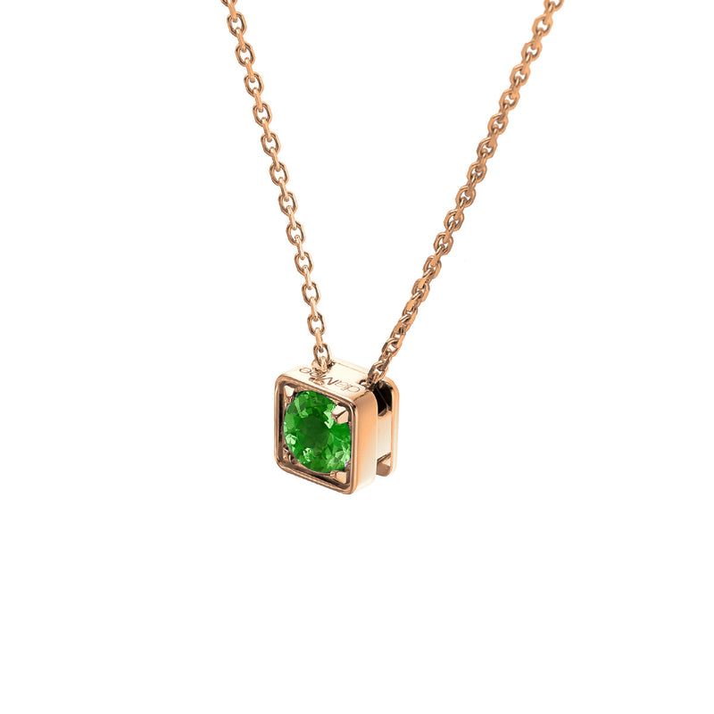 Collier Only One Tsavorite 0.5 ct - 5 mm