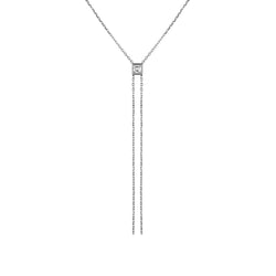 Pendentif Only One Diamant blanc 0.15 ct - 3.5 mm