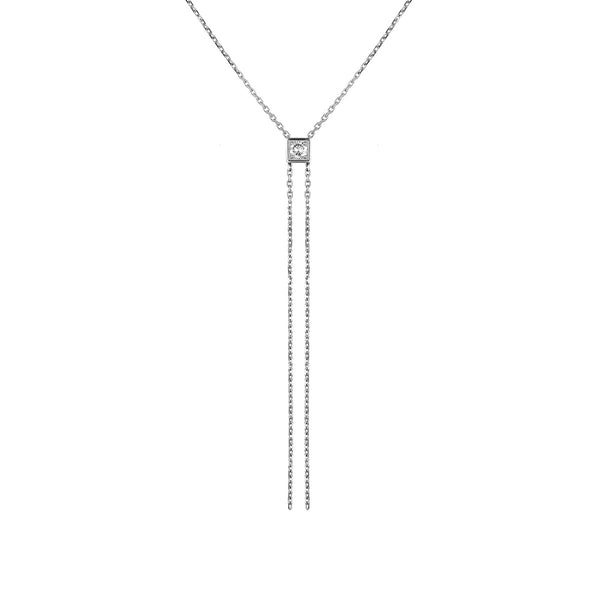 Pendentif Only One Diamant blanc 0.15 ct - 3.5 mm