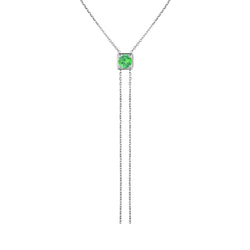 Pendentif Only One Tsavorite 0.5 ct - 5 mm