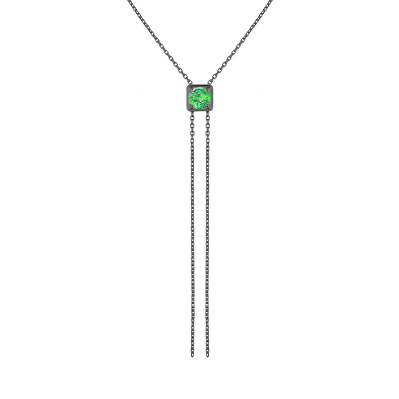 Pendentif Only One Tsavorite 0.5 ct - 5 mm